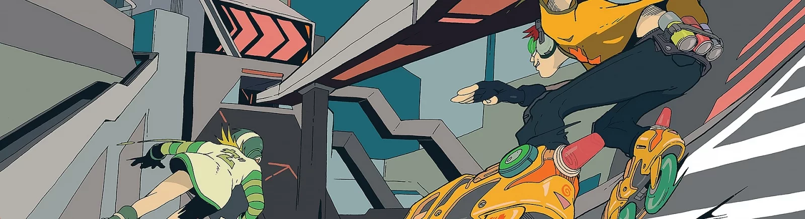 TOP-6 - 游戏 为 PC，类似于 Jet Set Radio