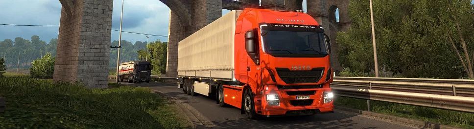 Euro Truck Simulator 2 — Сохранение / SaveGame (50 уровень, все гаражи, вся карта и много денег) / 保存 / 作弊