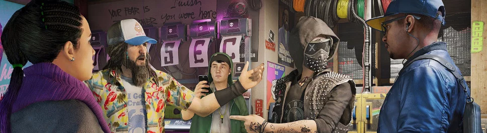 Watch Dogs 2 — Трейнер / Trainer (+9) [0.1.0.1] [LinGon] / 训练器 / 作弊