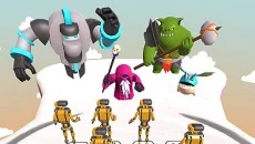 Merge Robot & Monster Battle - 一款回合制类型的游戏