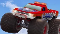 Real Mega Monster Stunt track - 一款赛车类型的游戏